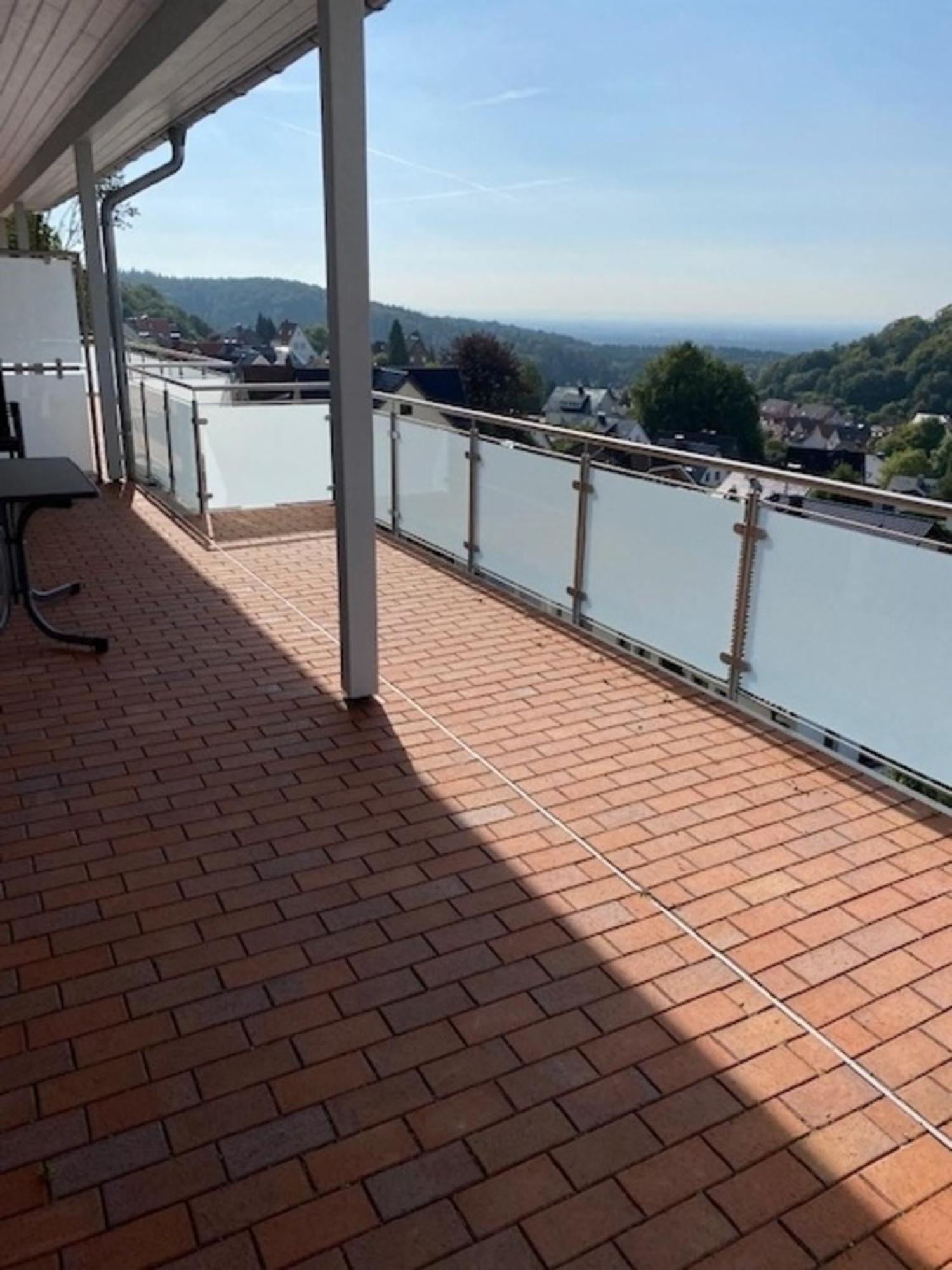 Penthouse 34 -Rollstuhlgerecht- Apartment Oerlinghausen Luaran gambar
